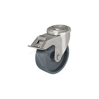 Blickle – Roulette pivotante a/frein, thermoplastique résistant à la chaleur, diamètre : 3 1/8 po (79,375 mm) (LIXR-POHI 81G-FI)-Diamètre de roue : 3 1/8 po (79,375 mm)