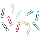 Staples - Trombones géants recouverts de vinyle, couleurs variées, paquet de 50-La surface lisse prévient les accrocs et les marques sur le papier