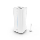 Stadler Form - Humidificateur à ultrasons E-008 EVA + Wifi active, Blanc-Dimensions: 16,45 po L x 7,71 po l x 7,71 po H