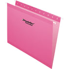 Pendaflex - Chemises suspendues colorées haut de gamme - format légal - rose - paquet de 25-Elles sont 10 fois plus robustes que les chemises ordinaires et peuvent contenir plus de feuilles sans se déchirer