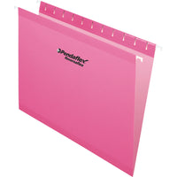 Pendaflex - Chemises suspendues colorées haut de gamme - format légal - rose - paquet de 25-Elles sont 10 fois plus robustes que les chemises ordinaires et peuvent contenir plus de feuilles sans se déchirer