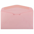 JAM Paper Enveloppes de couleur commerciale pastel #6 3/4 - 3,625" x 6,5" - Rose - Paquet de 50- Taille : #6 3/4 (3,625 x 6,5 pouces)
