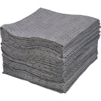 Zenith Safety - Feuilles Absorbantes Laminées (Sms), Universel, 15po x 17po, 25 Gal. D'Absorption, 100 /Pqt, paquet de 100-Absorption/pqt 25 gal.