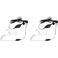 Motorola – Écouteurs de surveillance 1518 avec PTT (micro « pousser pour parler »)-Compatible avec les radios de série MS, MU, MT, MR, MJ, T9680RSAME, MH, MD, MB, FV300 
