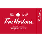 Tim Horton’s – Carte-cadeau de 25 $-Les récompenses Air Miles ne s’appliquent pas sur l’achat de cartes-cadeaux.