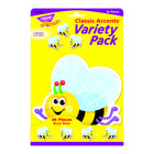 TREND enterprises - Pack varié d'accents classiques Busy Bees - 2,25 po x 39 po - Paquet de 12-Prédécoupé et prêt à l'emploi