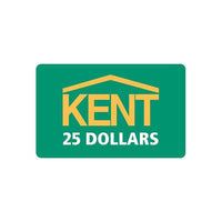 Kent Building Supplies â€“ Carte-cadeau de 25 $-L'utilisation de cette carte constitue l'acceptation des conditions suivantes : Les cartes-cadeaux Kent peuvent être utilisées dans nâ€™importe lequel de nos 42 magasins dans les provinces atlantiques canadiennes. Les cartes-cadeaux ne portent pas de garantie intrinsèque et ne peuvent pas servir de carte de crédit ou de carte de débit. Protégez cette carte comme de l'argent comptant. Les cartes-cadeaux sont échangeables pour de la marchandise seulement. On ne 