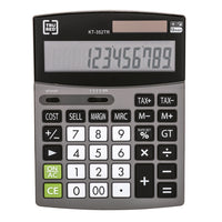 TRU RED – Calculatrice de bureau à gros chiffres, 12 chiffres-Avec grand affichage à 12 chiffres facile à lire