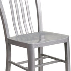 Chaise pour l’intérieur et l’extérieur, métal, argenté (CH-61200-18-SIL-GG)-6