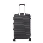 TOSCANO OPPORTUNA Grand bagage rigide de 30 po - Noir-Coque rigide en ABS