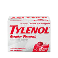 Tylenol Régulier, comprimés FaciliT de 325 mg, 120 comprimés-Soulagement rapide et efficace du mal de tête, de la fièvre, des douleurs et des courbatures
