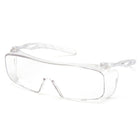 Lunettes de sécurité Cappture OTG de Pyramex, Boîte de 12-Monture et verres antibuée clairs H2X