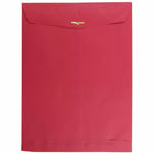 JAM Paper - Enveloppes recyclées colourées 9 x 12 avec fermeture à fermoir - Rouge recyclé - Paquet de 50-Taille: 9 x 12 pouces