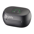 HP - Poly Voyager Free 60+ UC M Écouteurs avec boîtier de charge pour écran tactile et adaptateur USB-C - Noir carbone-Disponible en finition noir carbone