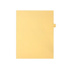 Mark Maker – Onglets séparateurs juridiques beiges, 1/26 onglets, format lettre, sans trous, lettre H, 25/paquet-Onglets séparateurs beiges, 1/26 onglets