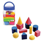 Didax Easyshapes Forme géométrique 3d, Grades Maternelle - 8e-L'étude des solides est plus silencieuse avec ces modèles géométriques en mousse