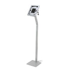 Support autoportant Futech IPS002FS sur le sol pour iPad, 10 lar. x 47 haut. x 5 prof. (po), argent-Dimensions : 10 x 47 x 5 po
