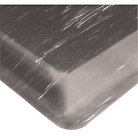 Wearwell – Tapis UltraSoft Tile-Top AM nº 419, 4 pi x 60 pi, gris-Particulièrement efficace dans les zones où l'exposition aux micro-organismes et aux produits chimiques est courante