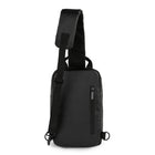 Bugatti - Contrast Mile End sac bandouliere, Noir-Fait de cuir vegan au fini mat et doux au toucher