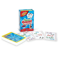 Bleu Orange Jeux Super Genius Multiplication 1-Super Genius développe des compétences visuelles tout en défiant la perception, la numérisation et la concentration.