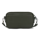 Bugatti - Femme Opera Sac bandouliere, Vert Fonce-Fait en cuir vegane