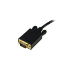 StarTech  Câble convertisseur actif DisplayPortMC vers VGA de 10 pi, adaptateur DP vers VGA, 1920 x 1200, noir-S’installe où vous le souhaitez grâce à un câble de 10 pi