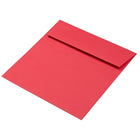 JAM Paper Enveloppes carrées Brite Hue de 8,5 po, rouge festif, 50/paquet-Format des enveloppes : 8,5 x 8,5 po