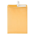 Staples - Enveloppes kraft pour catalogue avec fermeture QuickStrip, 10 x 13 po, 24lb, brun, boîte de 100-Enveloppe-pochette classique pour une insertion de documents rapide et pratique