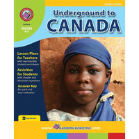 Livre numérique : Underground to Canada (PDF, téléchargement pour 1 utilisateur), étude de roman, 4e à 7e année-Vous recevrez deux courriels : un confirmant toute la commande et l'autre avec un bouton Download Software (Télécharger le logiciel). Vous pouvez télécharger immédiatement ou revoir votre courriel pour télécharger plus tard.