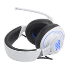 JBL - Quantum 910P Casque de jeu console supra-auriculaire sans fil pour Playstation - Blanc/Bleu-2 heures de temps de charge