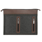 Housse pour ordinateur portable compatible avec de 17,3 po Housse pour ordinateur portable, Marron-Convient aux ordinateurs portables et tablettes jusqu'à 17,3 pouces