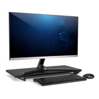 Allsop - Support de moniteur Lo Riser avec plate-forme large et réglages de hauteur double - Noir-10