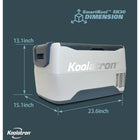 Koolatron - SK 30 Glacière SmartKool bluetooth réfrigérateur-congélateur portable 30 L-Canal de drainage antifuite facilitant le nettoyage