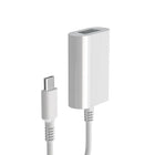NXT Technologies - Adaptateur USB-C/VGA de 0,5 pi, blanc (NX52347)-Branche un port USB-C mâle à un VGA femelle à 15 broches