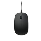 Basic Tech - Souris filaire noire-Modèle confortable