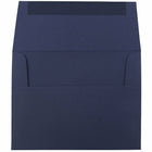 JAM Paper Enveloppes A2 de ton foncé, bleu marin, 250/paquet-Intérieur vierge où écrire un mot personnalisé