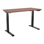 Bureau assis-debout électrique de 25,75 L po de TygerClaw - Noir-La hauteur minimale permet une position assise correcte pieds au sol, tandis que la hauteur maximale convient aux utilisateurs de plus de 210cm