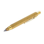 Troika - Carpenter's Contruction Pencil - 5,6 mm - HB - Laiton Antique-Idéal pour dessiner et marquer sur des surfaces rugueuses telles que le bois, la pierre et le béton