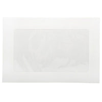 JAM Paper Enveloppes format livret avec fenêtre, 6 x 9 po, blanc, pqt/100-Taille : 6 x 9 po