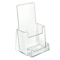 Azar Displays – Porte-brochures à trois pans pour comptoir, 50/pqt (252922-50PK)-Les documents sont mis en évidence pour présenter les renseignements importants et aide à ramasser les documents, les dossiers, les cartes ou les brochures éparpillées