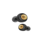 House of Marley EM-JE131-SB Champion True Écouteurs sans fil avec microphone - Noir-Autonomie de 8 heures par charge (28 heures avec étui)
