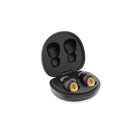 House of Marley EM-JE131-SB Champion True Écouteurs sans fil avec microphone - Noir-La connectivité Bluetooth 5.0 et la véritable chaîne stéréo sans fil avec une portée efficace de 10 mètres vous protègent de l'enchevêtrement des fils et des câbles