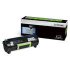 Lexmark − Cartouche de toner noir 60F1000 à programme de retour-Noir