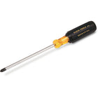 Klein Tools - Tournevis A/Manche Caoutchouté-Tournevis À Tige Ronde & Pointe Phillips (Cruciforme) Profilated, paquet de 4-Type de prise Prise coussinée