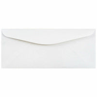 JAM Paper #12 Enveloppes commerciales commerciales - 4 3/4" x 11" - Blanc - Paquet de 50-Couleur : Blanc