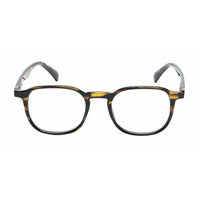 SAV Eyewear - Lunettes anti-lumière bleue Total Flex Lennon - + 2,75 - Demi marron-Les verres filtrant la lumière bleue réduisent la fatigue visuelle liée à l’utilisation d’appareils numériques, favorisent un meilleur sommeil et réduisent les risques de DMLA (dégénérescence maculaire liée à l'âge)