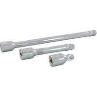 Gray Tools – Extension oscillante chromée, à prise de 1/2 po, 5 po de long-Taille de la prise : 1/2 po