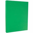 JAM Paper Papier couverture cartonné recyclé Brite Hue lisse, 8 1/2 x 11 po, vert, 250 feuilles/rame-Taille : 8 1/2 x 11 po
