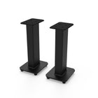 Kanto SX22 Pieds de haut-parleur remplissables de 22po de haut avec pieds d'isolation - Noir-Conçu pour dissocier vos haut-parleurs et vos supports du sol afin d'empêcher les vibrations indésirables de se transmettre dans la pièce.