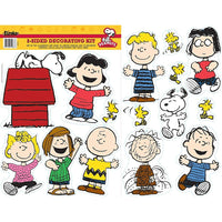 Kit déco recto-verso Eureka, personnages classiques Peanuts-Ce kit déco sert à décorer la salle de classe avec des personnages Peanuts